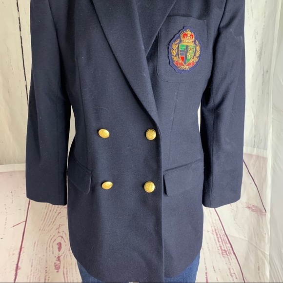 Vintage Crest Blazer Casual Corner 10 Pure… - Picture 3 of 11